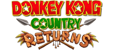 Donkey Kong Country Returns title screen for Wii